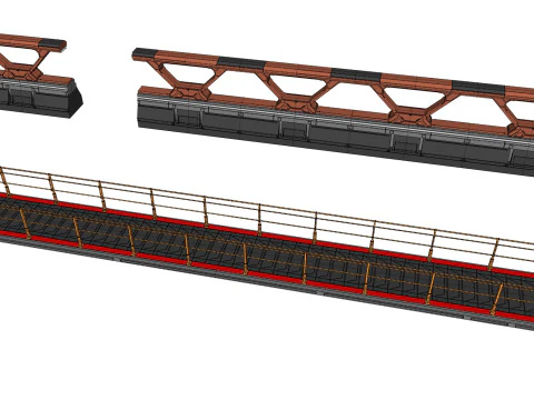 Sci-fi Architecture kitbash 42 3D Model