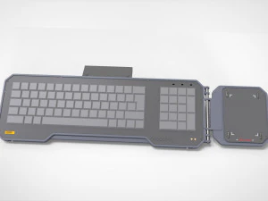 Dashboard 4 sci fi 3D Model