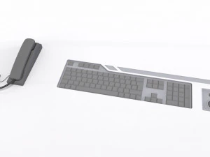 Dashboard 4 sci fi 3D Model