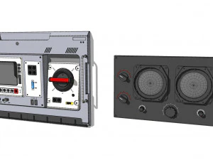 Dashboard 4 sci fi 3D Model