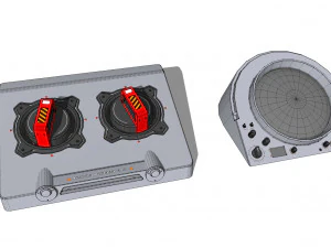 Dashboard 4 sci fi 3D Model