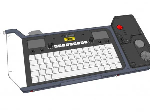 Dashboard 4 sci fi 3D Model