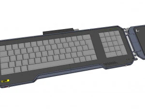 Dashboard 4 sci fi 3D Model