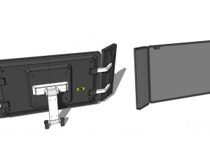 Dashboard 4 sci fi 3D Model