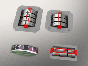 Dashboard 5 control panel with buttons and knobs 3D Model