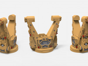 Sci-fi Architecture kitbash 45 Modèle 3D