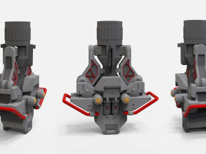 Sci-fi Architecture kitbash 45 Modèle 3D