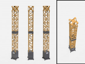 Sci-fi Architecture kitbash 45 Modèle 3D