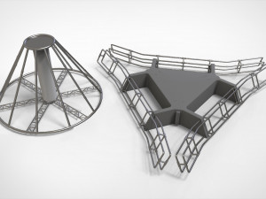 Sci-fi Architecture kitbash 45 Modèle 3D