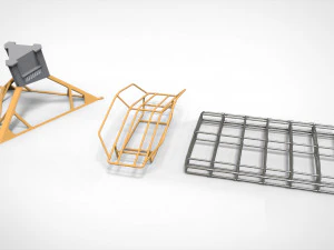 Kitbash de arquitetura de fic&ccedil;&atilde;o cient&iacute;fica 45 Modelo 3D
