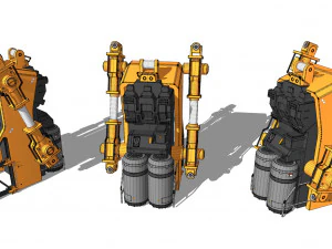 Kitbash de arquitetura de fic&ccedil;&atilde;o cient&iacute;fica 45 Modelo 3D