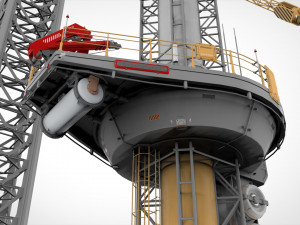 Sci-Fi Wind turbine 1 Modelo 3D