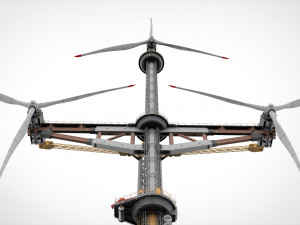 Sci-Fi Wind turbine 1 Modelo 3D