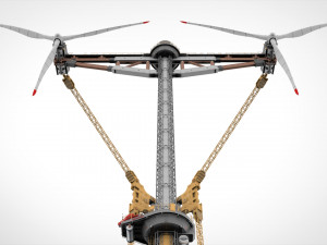 Sci-Fi Wind turbine 1 Modelo 3D