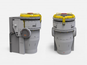Sci-fi Architecture kitbash 46 3D Model