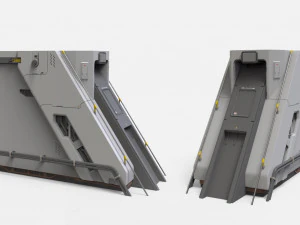 Sci-fi Architecture kitbash 46 3D Model