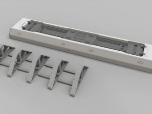 Sci-fi Architecture kitbash 46 3D Model
