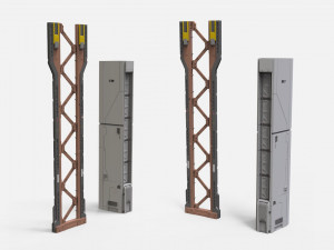 Sci-fi Architecture kitbash 47 Modèle 3D