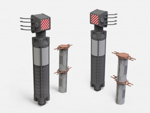 Sci-fi Architecture kitbash 47 Modèle 3D