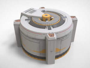 Sci-fi Architecture kitbash 47 Modèle 3D