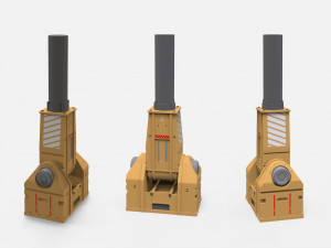 Sci-fi Architecture kitbash 47 Modèle 3D