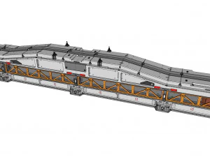 Sci-fi Architecture kitbash 47 3D Model