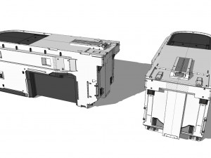 Sci-fi Architecture kitbash 47 Modèle 3D