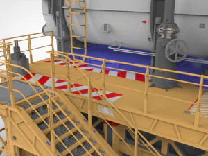 Sci-fi storage tank 3 3D Model