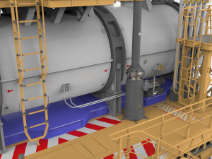 Sci-fi storage tank 3 3D 模型