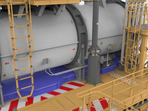 Sci-fi storage tank 3 3D Model