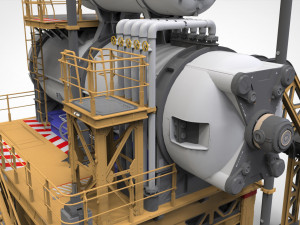 Sci-fi storage tank 3 3D 模型