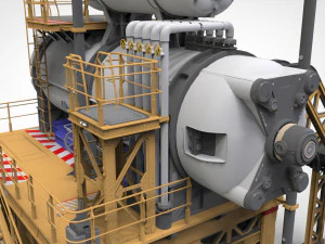 Sci-fi storage tank 3 3D Model