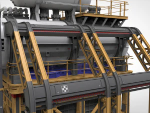 Sci-fi storage tank 3 3D Model