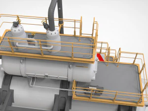 Sci-fi storage tank 3 3D Model