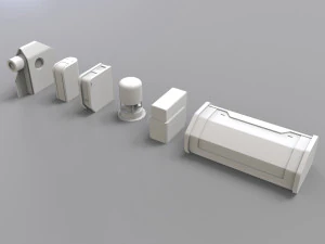 Sci fi trim sheets 3 3D Model