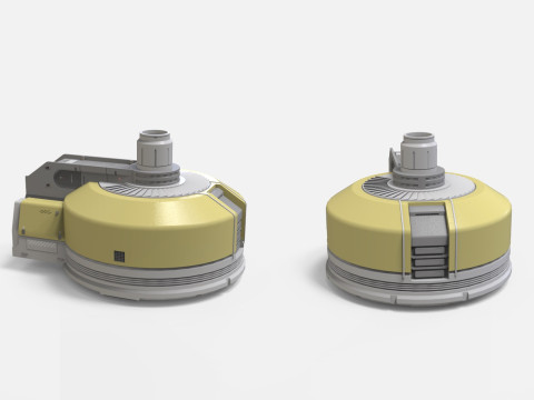Sci-fi Architecture kitbash 48 Modelo 3D