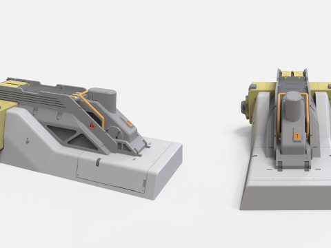 Sci-fi Architecture kitbash 48 Modelo 3D