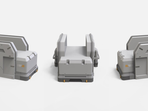Sci-fi Architecture kitbash 48 Modelo 3D