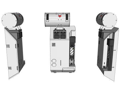 Sci-fi Architecture kitbash 48 3D Model