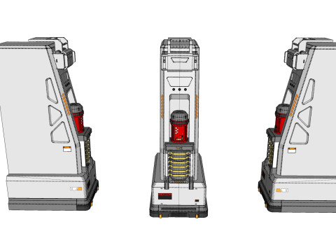 Sci-fi Architecture kitbash 48 Modelo 3D