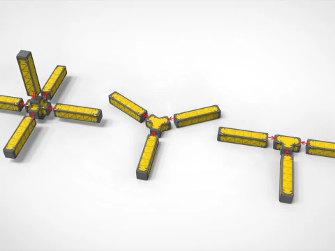 विज्ञान-फाई वेंटिलेशन सिस्टम 3D मॉडल