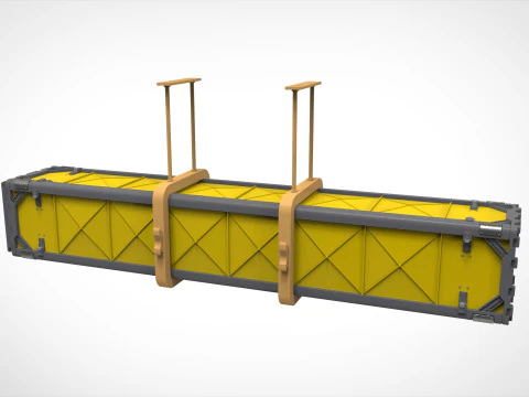 विज्ञान-फाई वेंटिलेशन सिस्टम 3D मॉडल