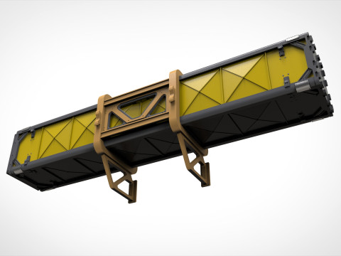 Sci-Fi ventilation system 3D Model
