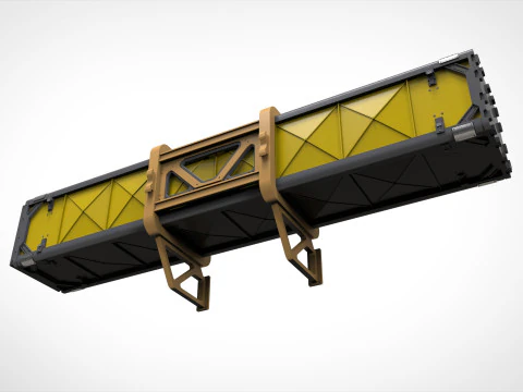 विज्ञान-फाई वेंटिलेशन सिस्टम 3D मॉडल