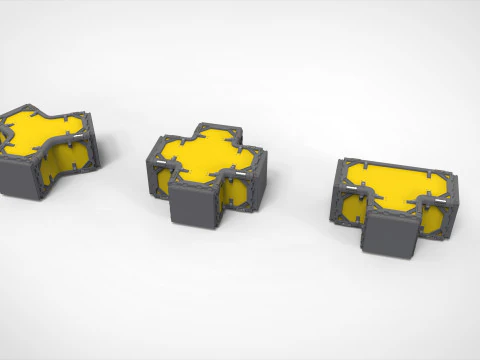 विज्ञान-फाई वेंटिलेशन सिस्टम 3D मॉडल