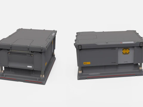 Kitbash o architekturze science-fiction 49 Model 3D