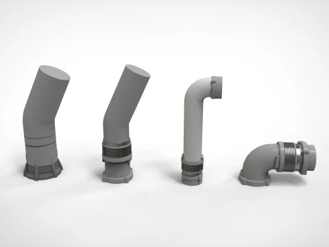 Kitbash o architekturze science-fiction 49 Model 3D