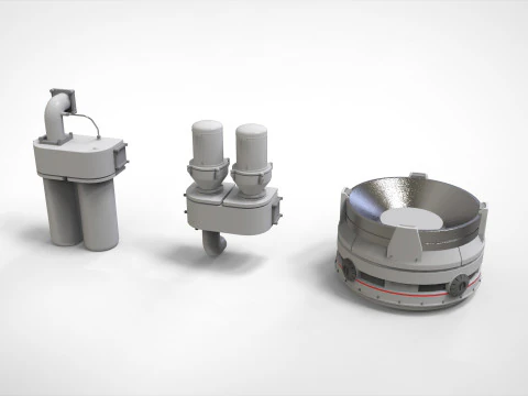 Kitbash o architekturze science-fiction 49 Model 3D