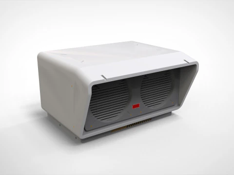 Kitbash o architekturze science-fiction 49 Model 3D