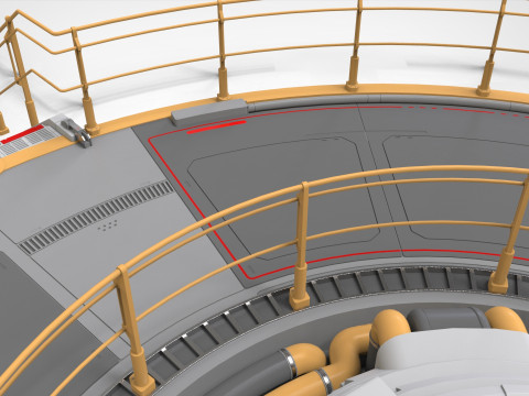 Sci fi props 6 Model 3D